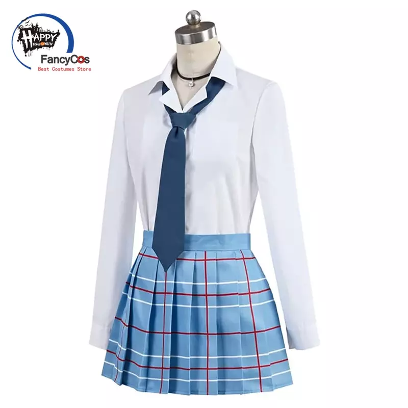 Anime Marin Kitagawa Cosplay My Dress Up Darling Costume Cosplay JK School Uniform Skirt Outfits Halloween Carnival Suit