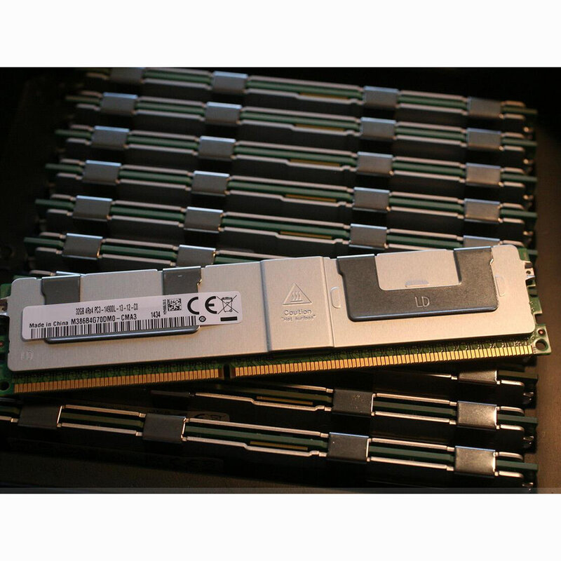 1ชิ้นหน่วยความจำเซิร์ฟเวอร์ UCS-ML-1X324RZ-A 32กิกะไบต์ DDR3 1866 PC3-14900L แรมทำงานดีจัดส่งเร็วคุณภาพสูง