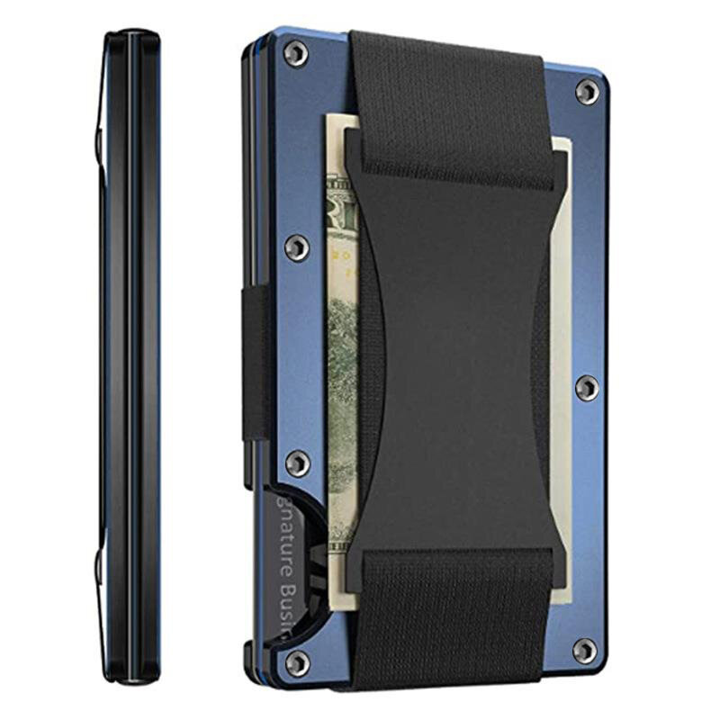 Money Clip For Men's Card Wallet Luxury Band With & Without Positioner Clip Positioner Accessory For Wallet Elastic Cash Strap