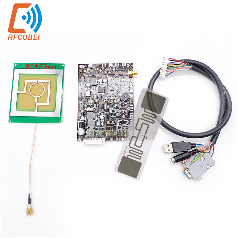 Lector de etiquetas RFID UHF, módulo de lector RFID para Arduino, Raspberry PI, 860-960Mhz, RS232/485, USB, Wigan, UHF