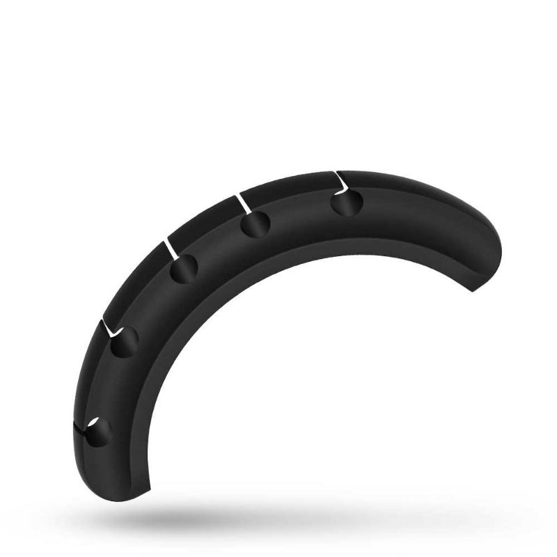 Pengatur Kabel 7 Slot Pengatur Kabel Silikon Penjepit Kabel Rapi Desktop Winder USB untuk Pengatur Kabel Headphone Mouse
