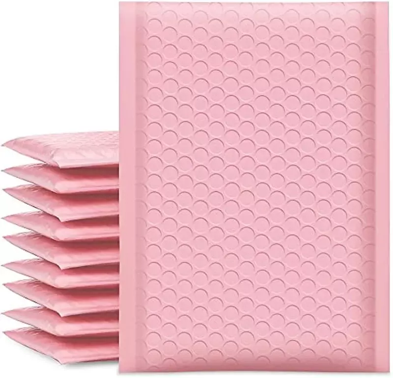 Shockproof Pink Seal Padded Business Poly Self Envelopes Lined Bubble Mailer Suppli Mailers Waterproof Small