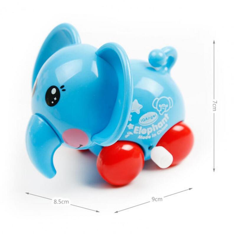 Compact Wind-up Elephant Toy para crianças e adolescentes, Brinquedo Clockwork Educacional, Forma de elefante, Crianças