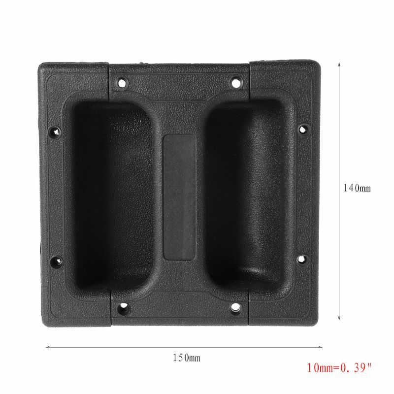 Recessed Pull Handles Speaker Carry Grasp Speaker Cabinet Handle Container Handle Finger Flush Pulls for Closet Pocket Dropship