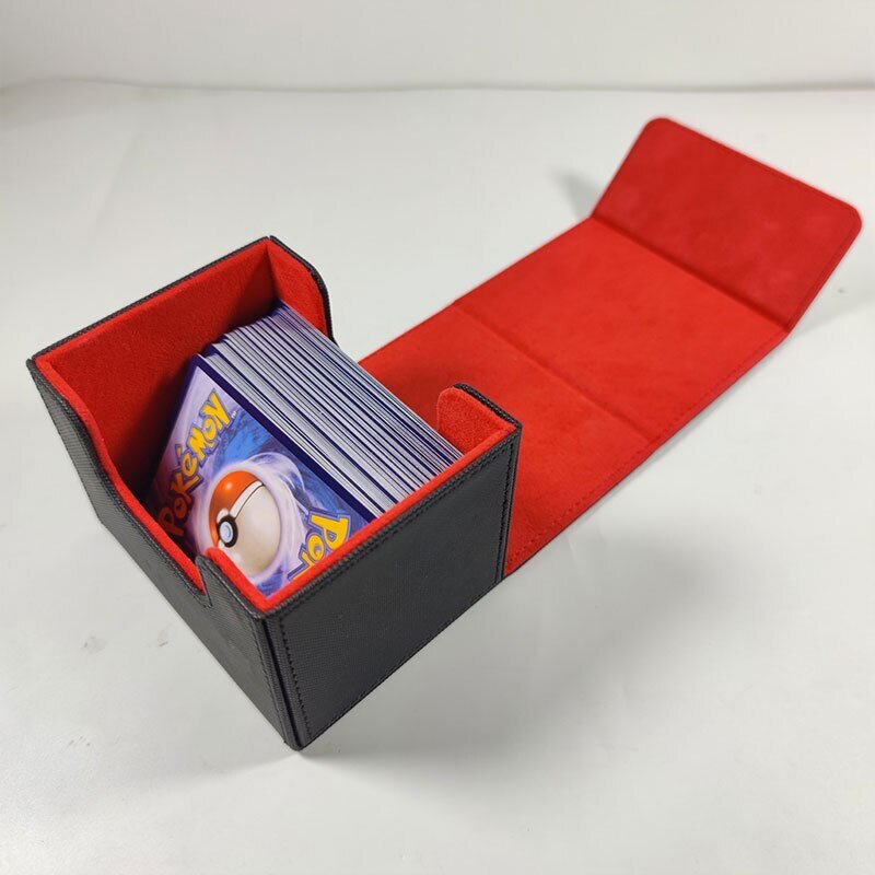 Hot Trading Card Deck Box Holder Large MTG Card Organizer Storage Collectible Game Card Cases Protectors Container