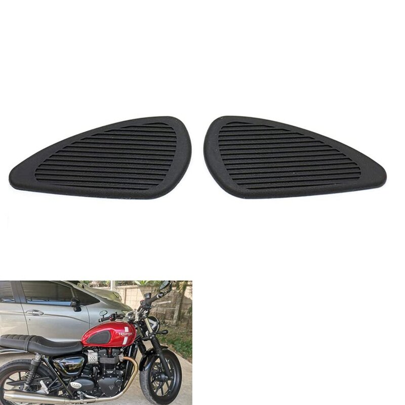 Motorcycle Universal Retro Fuel Tank Pad Non-Slip Sticker Suitable For Honda Yamaha Triumph