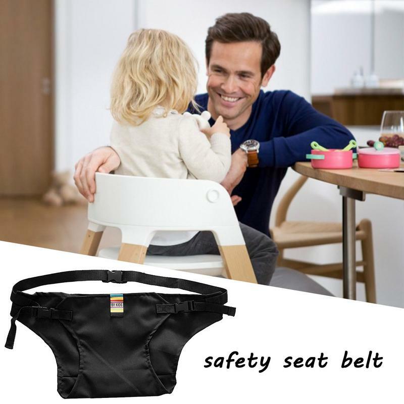 Cinturón de seguridad para silla de comedor de bebé, protección de seguridad para alimentación de niños, arnés de seguridad para asiento de coche, evita que los bebés se resbalen y se caigan