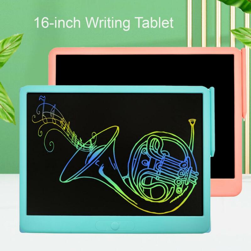 Tablet gambar elektronik anak-anak, Tablet menggambar elektronik dengan bantalan menulis dan melukis Premium, perlindungan mata