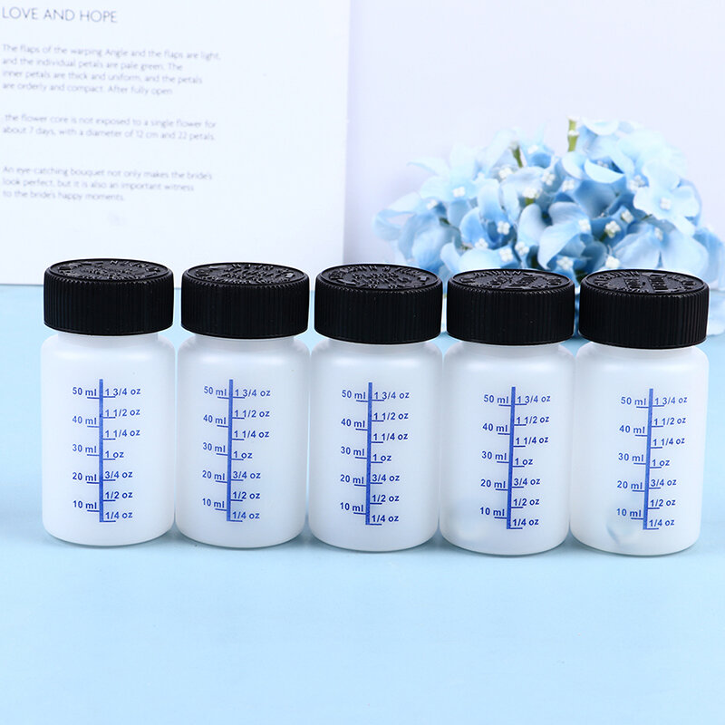 5Pcs Paint Touch Up Bottles with Brush Ball Applicator Touchup Paint Bottle