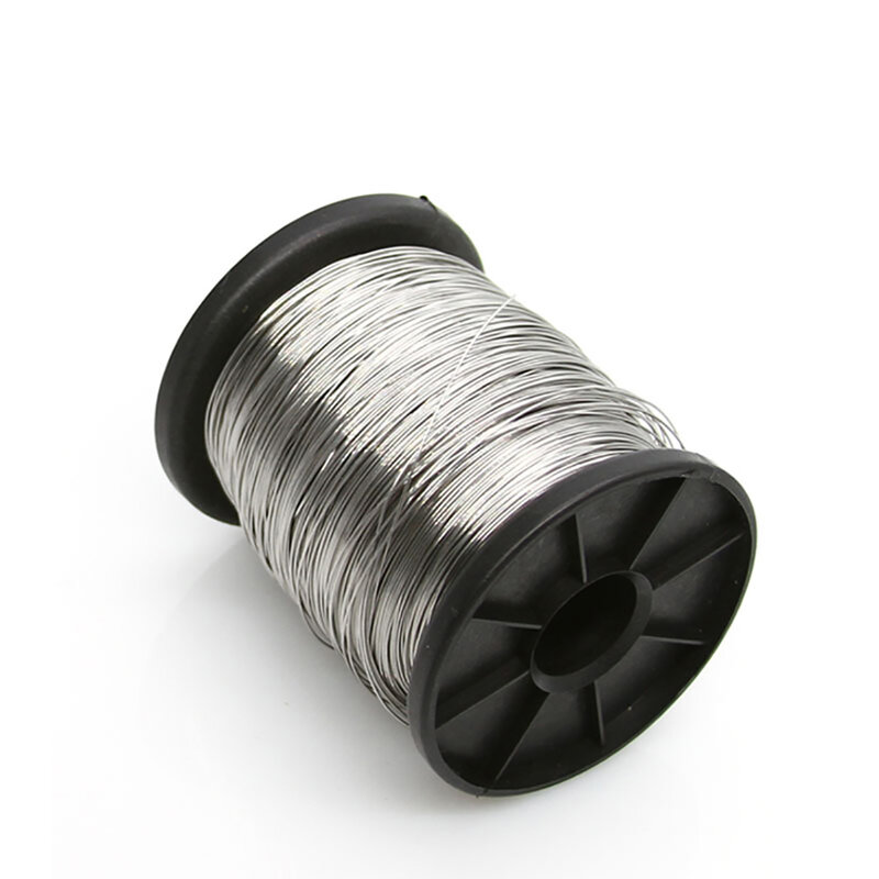 10Meter 304 Stainless Steel Hard Wire Spring Steel Wire 0.1/0.2/0.3/0.4/0.5-1mm Steel Wire Cord Line Rustproof Handmade DIY