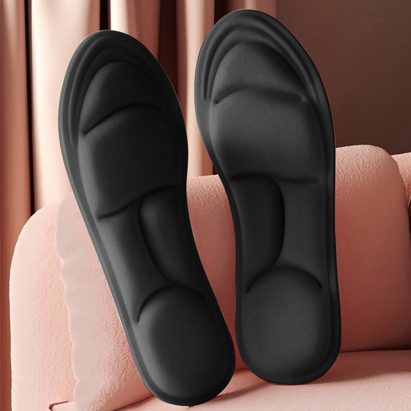 5d massagem palmilhas de espuma de memória para sapatos sola almofada respirável esporte correndo palmilhas para pés palmilhas ortopédicas