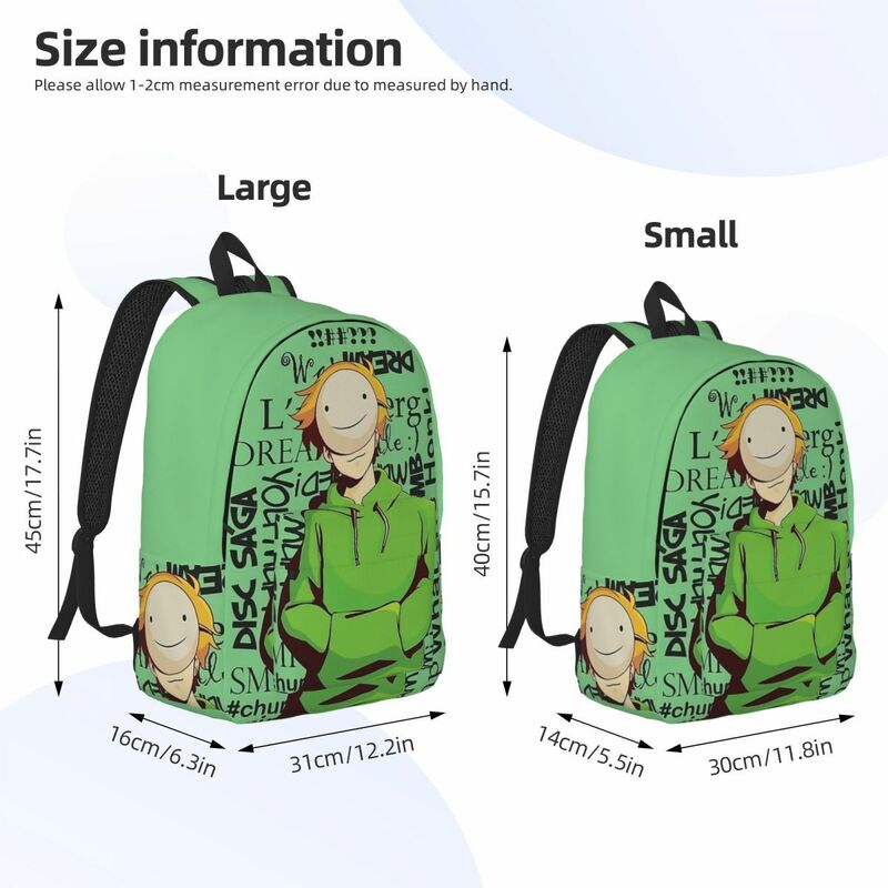 حقيبة ظهر من Dream Smile SMP للأولاد والبنات ، حقيبة كتب مدرسية للطلاب ، حقيبة نهارية خفيفة الوزن ، حقيبة رياض الأطفال الابتدائية