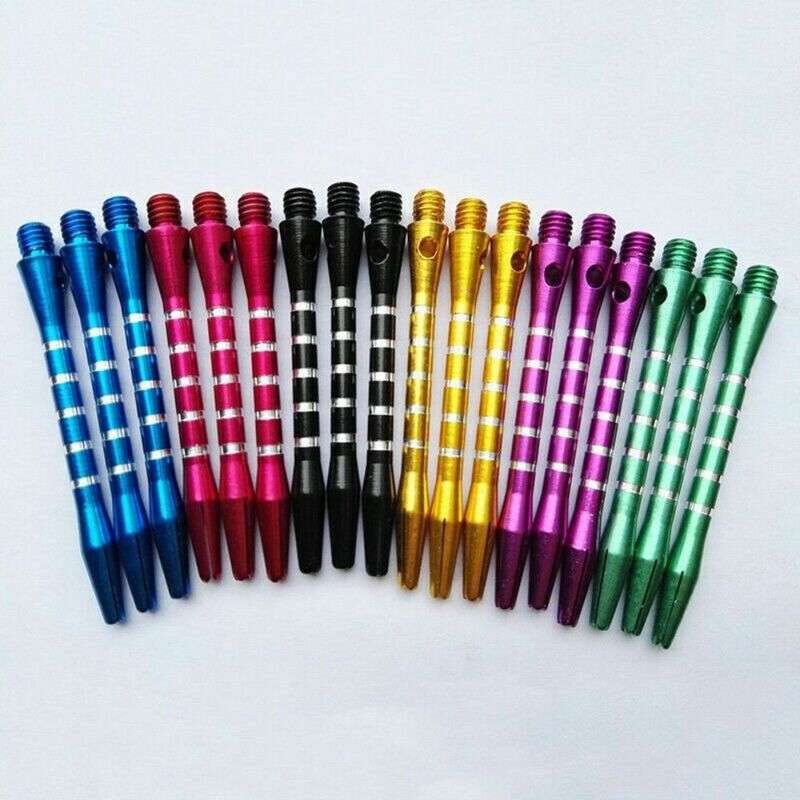 Freccette in lega di alluminio nuovi accessori per freccette colorate aste per freccette segnate 2BA erpici medi