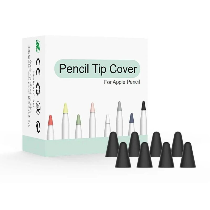 Pen Anti Slip Silent Tip Silicone Protective Film 8pcs Suitable For Apple Pencil Pen Tip Sleeve M5B0