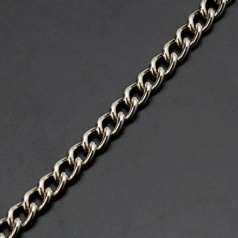 Y1UB Jeans Chains Silver Wallet Chain Pocket Chain Belt Chains Hip Hop Pants Chain