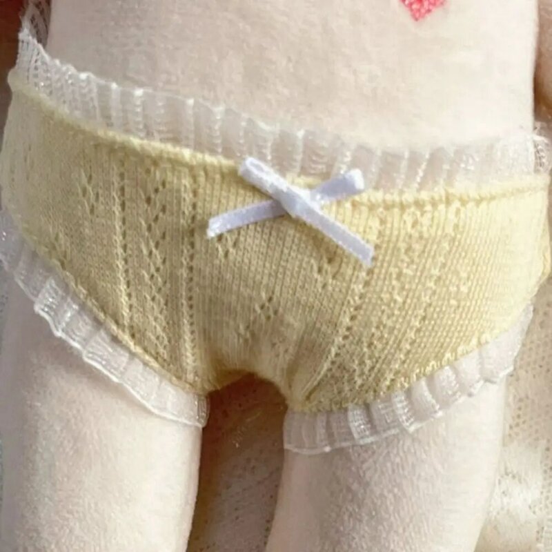 Multistyle lalka modne ciuchy bawełna wysokiej jakości koronkowa bielizna lalka podszyte majtki 20cm bawełniane lalki