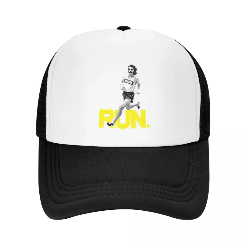 หมวกเบสบอล Steve Prefontaine - Run หมวกแข็งสำหรับผู้หญิงกางเกงเล่นกอล์ฟผู้ชาย
