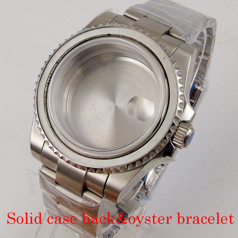 Diver 38mm 40mm Watch Case for SUB GMT Watch Mod NH34 NH35 NH36 NH73 NH38 NH39 NH70 NH72 MIYOTA DG ETA2824 2836 904L Bracelet