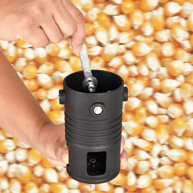 Портативная машинка для измельчения кукурузы, полностью автоматическая машинка для измельчения кукурузы, небольшой Электрический строгальный сепаратор