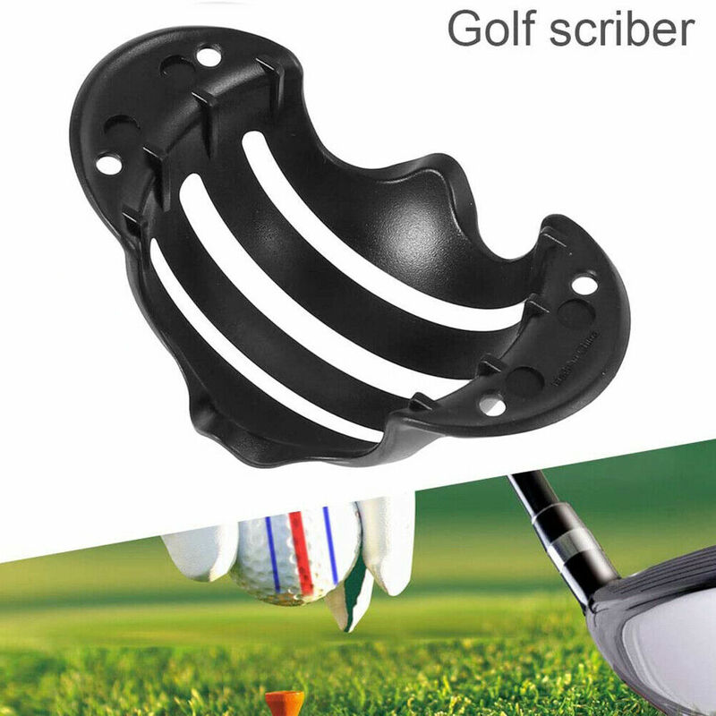 3-х Линейный Маркер для мяча для гольфа, трафарет Erc, хромированные Мягкие мячи для гольфа Odyssey, 3 трека, 3 линии, маркировочная форма