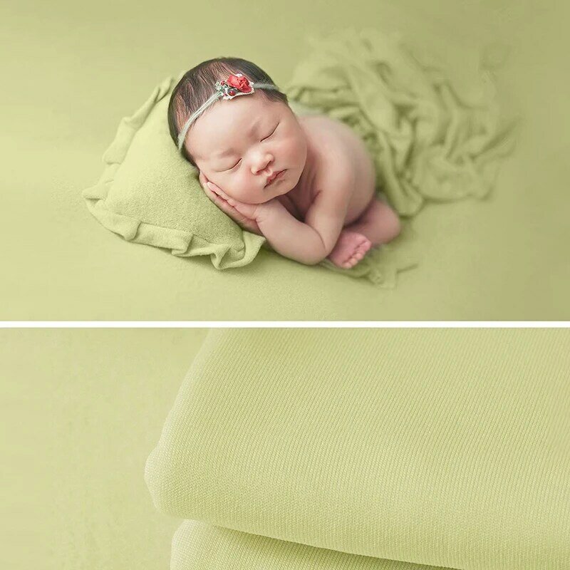 Accesorios de fotografía para recién nacido, suave y elástico telón de fondo, envoltura para bebé, accesorios para estudio, ayudas para posar, 29 colores