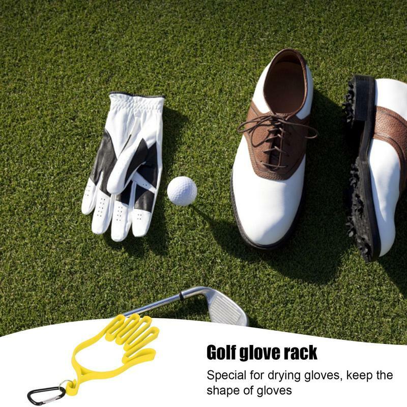 Gloves Stretcher With Buckles Golfer Tool Gear Golf Gloves Holder Rack Dryer Hanger Stretcher Golf Glove Keeper