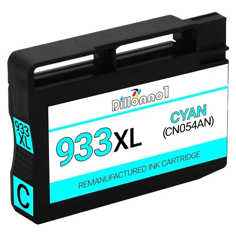 Combo de tinta para HP OfficeJet, paquete de 4 unidades para HP 932, 933 XL, CN053A, CN054A, CN055A, CN056A