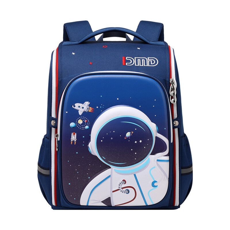 Рюкзак детский для начальной школы, водонепроницаемый ранец с мультяшным принтом для защиты позвоночника 1-3-6 классов