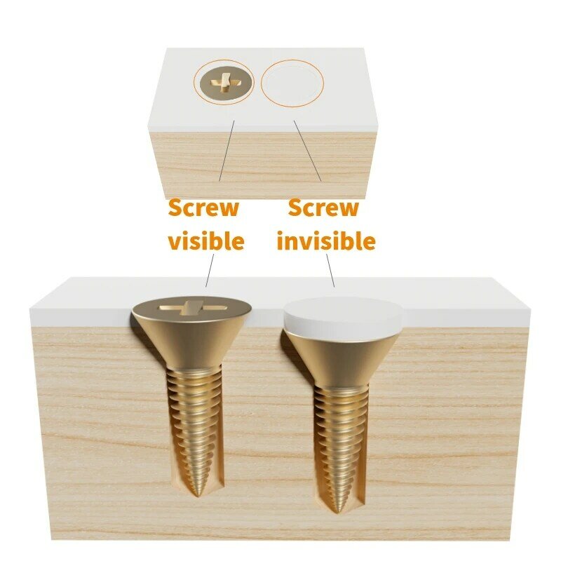 YUSUN  8MM Shank Hss Countersink  Router Bit Screw Extractor Woodworking Milling Cutter For Wood