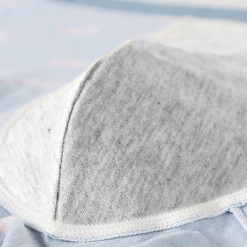 CMENIN-bóxer de algodón para hombre, ropa interior de 3 piezas, 7A, antibacteriano, con estampado de moda, sin costuras, suave