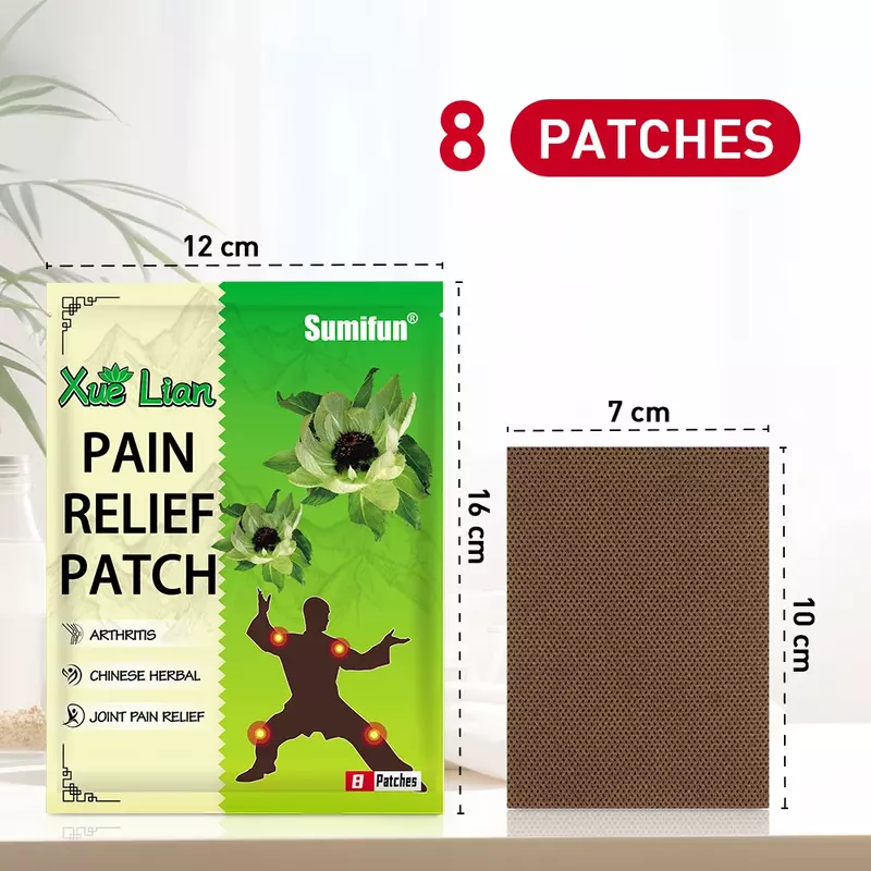 48Pcs Pain Relieve Patch Rheumatoid Arthritis Hand Joint Analgesic Sticker Muscle Sprain Ache Health Care Plaster