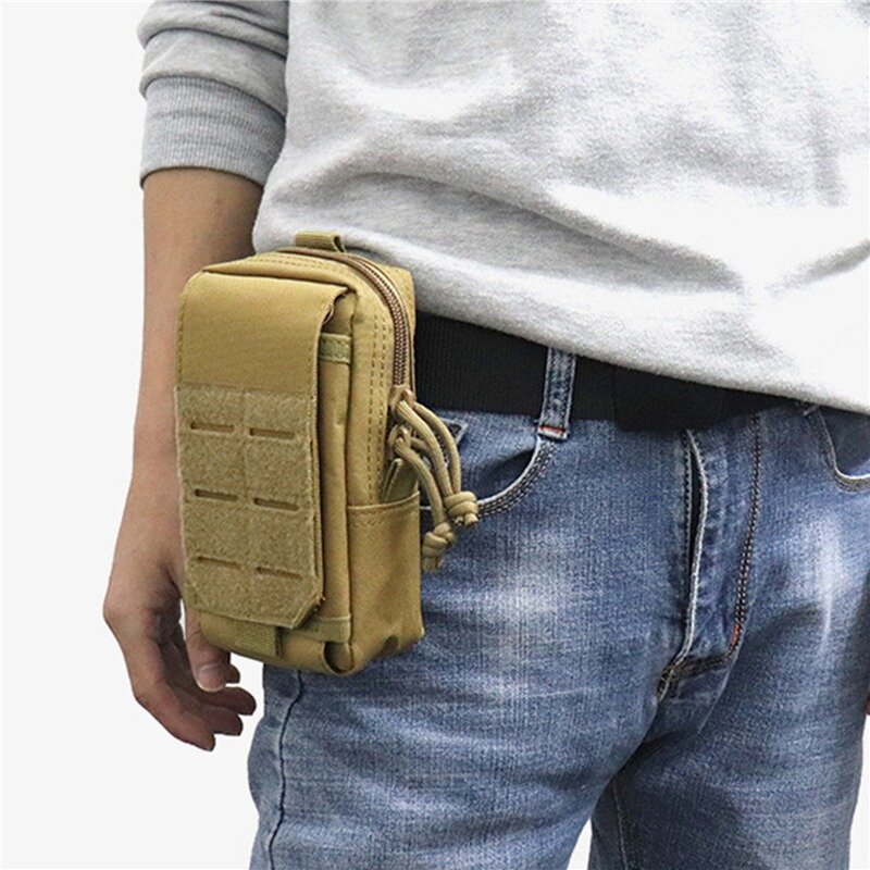 Men Leg Bag Hip Motorcycle Bags Waist Bag Utility Belt Pack Pouch Adjustable Hiking Male Tactical Waist Bag 2024