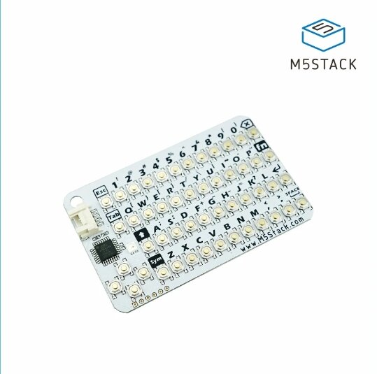 M5Stack CardKB Mini Card Keyboard Unit, entrada de teclado completo MEGA8A