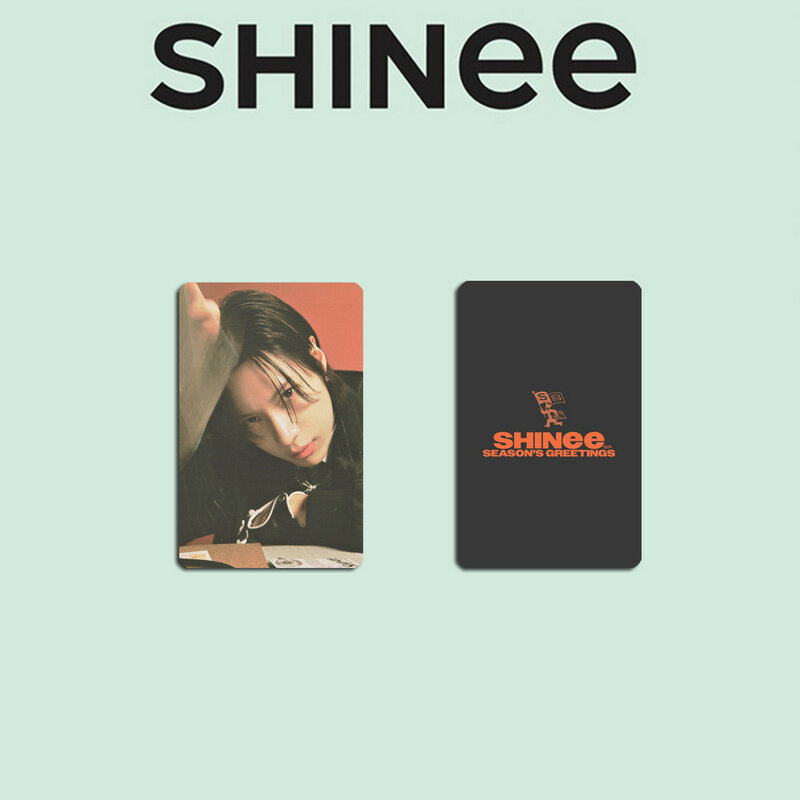 4pcs/set Kpop SHINEE Photocard LOMO Card Jonghyun Kibum Minho Taemin Double Sides Postcard Gift Fans Collection