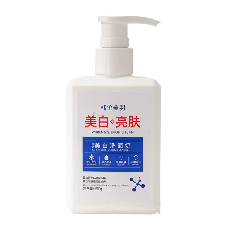 Limpiador blanqueador para el cuidado de la piel, limpiador refrescante, Control de aceite, niacinamida, 150g D U8L2