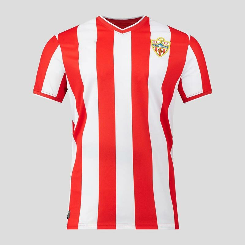 23-24 La Liga  Hot Selling Team U.D. Almería Top Zomer Vrijetijdssport Outdoor Losse Top 3d Geprint T-Shirt Polo Niet-Aangepast