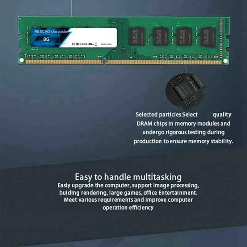 Memory Bar DDR3 8G 1600MHZ Memory Bar Memory Stick