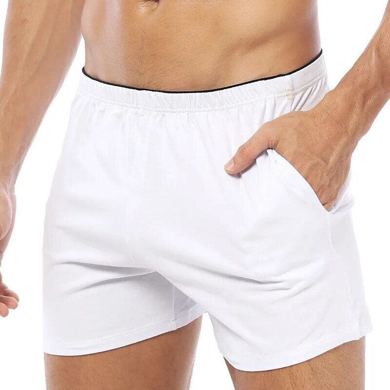 2023 Boxer Cotton Underwear Boxershorts Sleep Men Swimming Briefs or Boxers Shorts with Pocket
