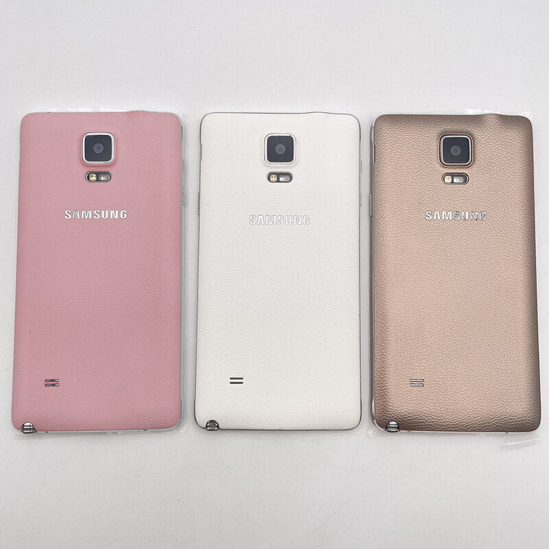 ปลดล็อคของแท้ใช้ Samsung Galaxy Note 4G quad-core 5.7 "3GB RAM 32GB ROM LTE 4G กล้อง16MP Android สมาร์ทโฟน