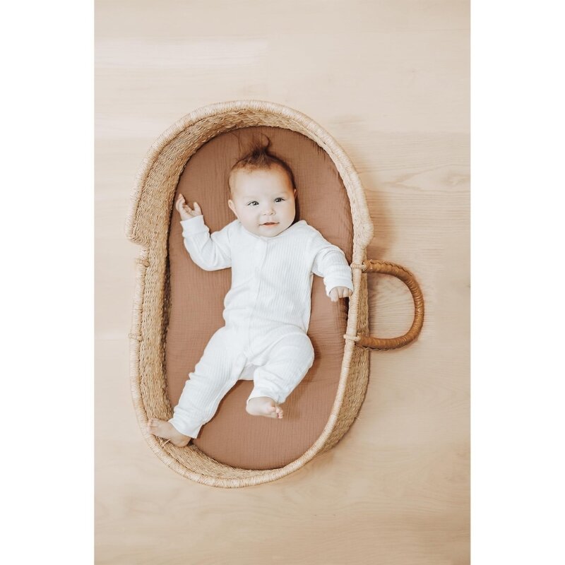 Prześcieradło dla dziecka łóżeczko do karmienia niemowląt narzuta na łóżko dopasowane prześcieradło na materac rękaw kołyski