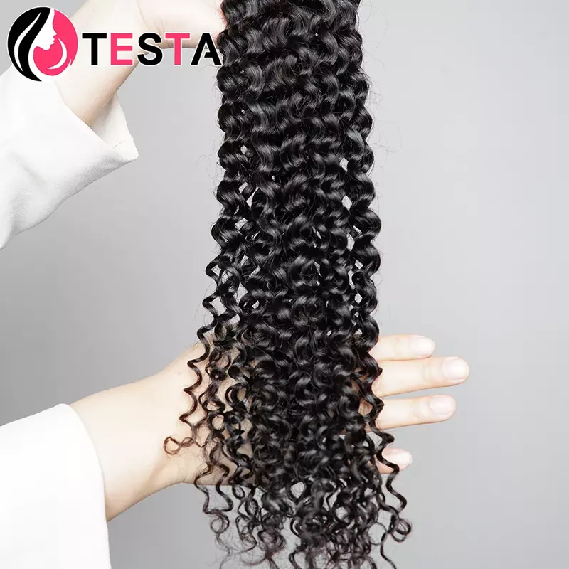 Bulk Hair For Braiding Jerry Curly Remy Indian Human Hair 10-26 Inches No Wefts 100g/piece Natural Color Hair Extension For Wome