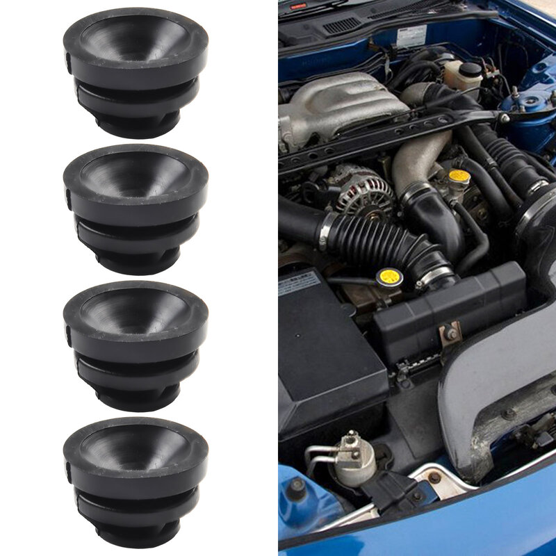 Soporte de goma para cubierta de motor de coche, accesorio de 4 piezas para Mazda 2, 3, 6, CX-3, CX-5, P30110238