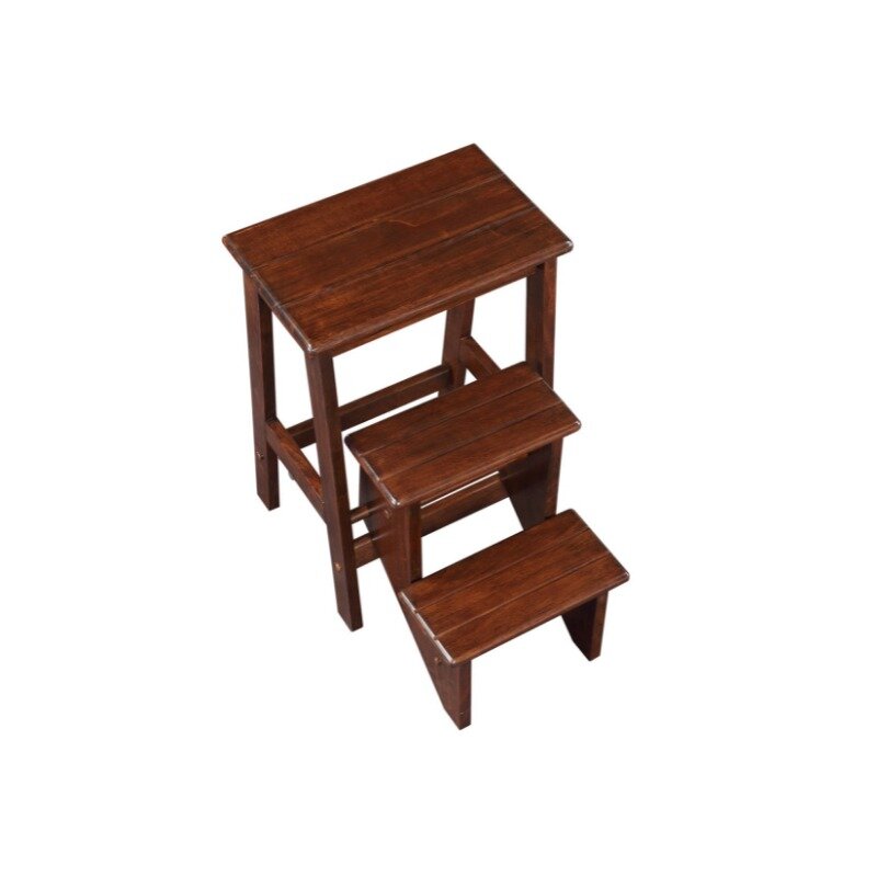24 w. Składany 3-stopniowy drewniany taboret krzesło dla dzieci drewniany stołek stół schodkowy plastry do stóp dziecko krok na krześle