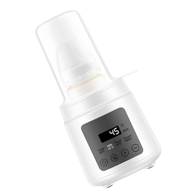 調節可能な温度制御デジタルディスプレイ付きインテリジェント哺乳瓶ウォーマー母乳用ミルクボトルウォーマー