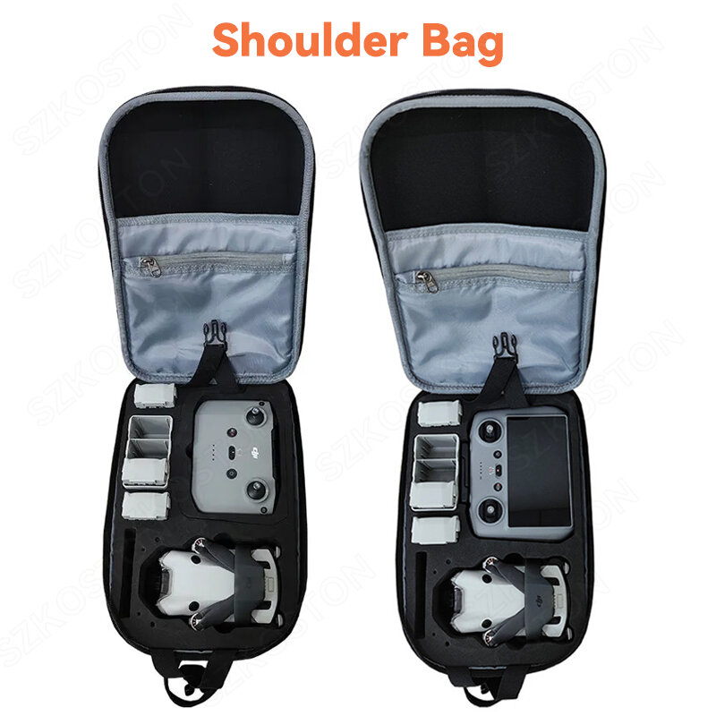 Messenger Chest Bag para DJI Mini 4 Pro, estojo de armazenamento portátil, mochila, bolsa de ombro, acessórios de moda