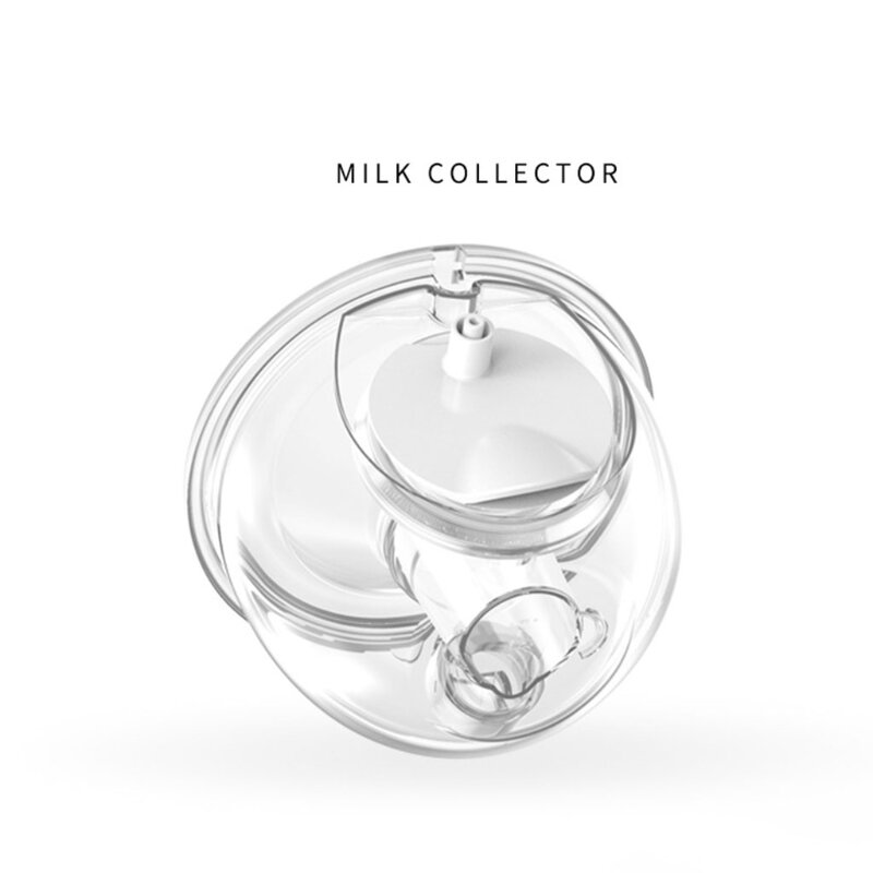 Wearable Breast Pump Accessories Silicone Horn Diaphragm Milk Collector Nursing Cup Tee Joint Electric Breastpump Parts