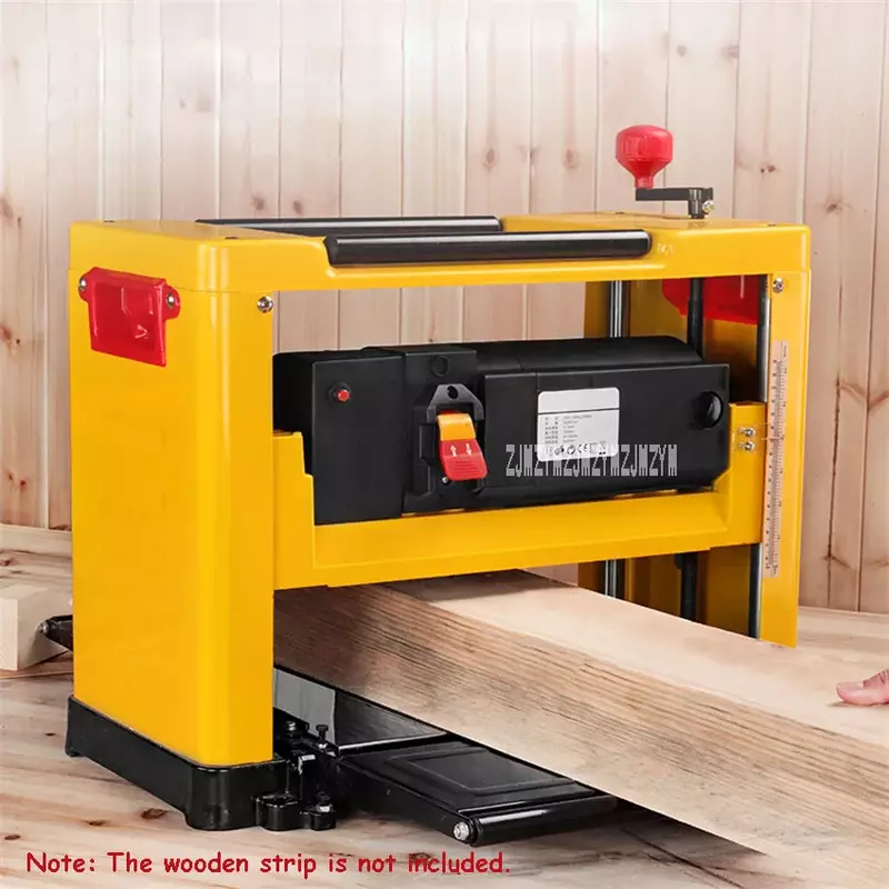 M1B-LS-3301 Electric Wood Planer Multifunctional 13-Inch Woodworking Planer Small Household Table Planer 220V 2000W 8000r/min
