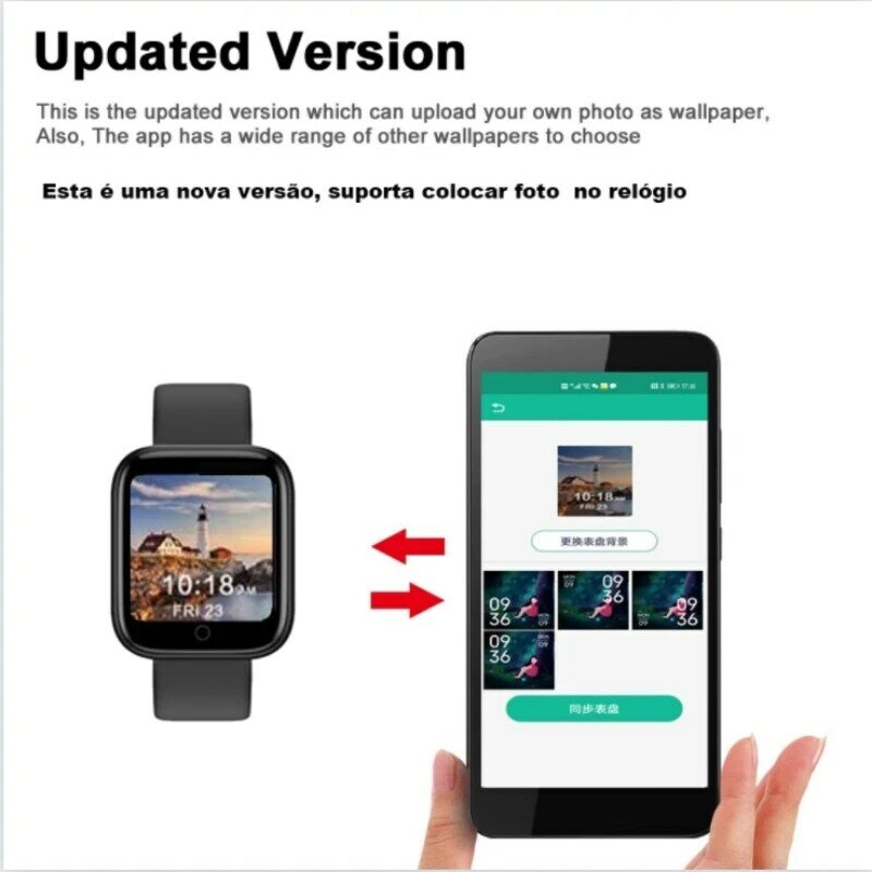 Kinderen Smart Digitale Horloge Fitness Call Stap Graaf Hartslag Horloges Voor Xiaomi Apple Kids Meisjes Mannen Vrouwen Relogio
