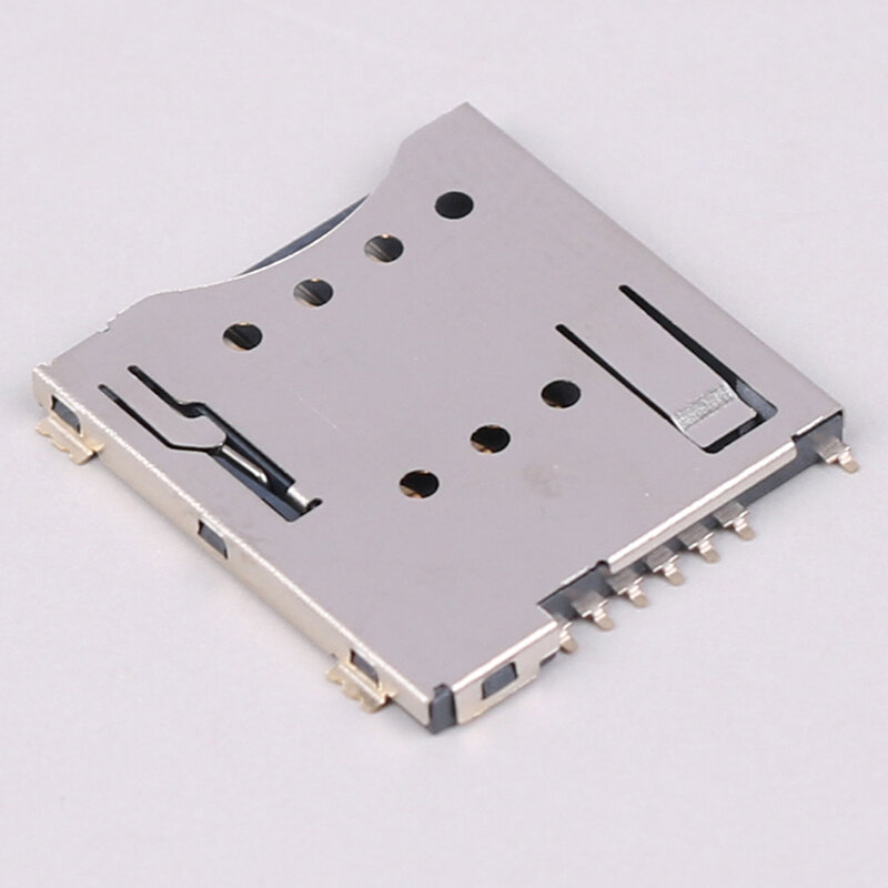 MUP-C792 Micro SIM Card Connector, Patch auto-perfurante, 6 + 1 P, soquete de slot, original
