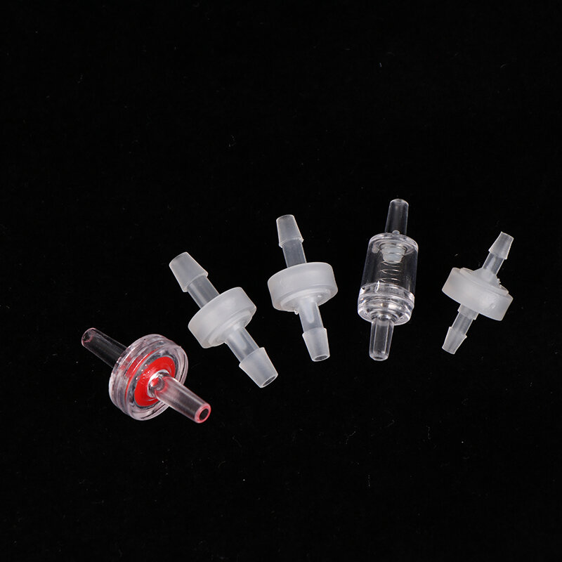 Válvula de retención de fluidos en línea, Pagoda antirretorno unidireccional de plástico de 3/4/6/8/10/12mm, para combustible, Gas, líquido, resistente al ozono